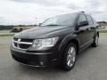 Brilliant Black Crystal Pearl 2010 Dodge Journey R/T