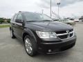 2010 Brilliant Black Crystal Pearl Dodge Journey R/T  photo #2