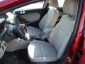 Front Seat of 2014 Fiesta Titanium Sedan