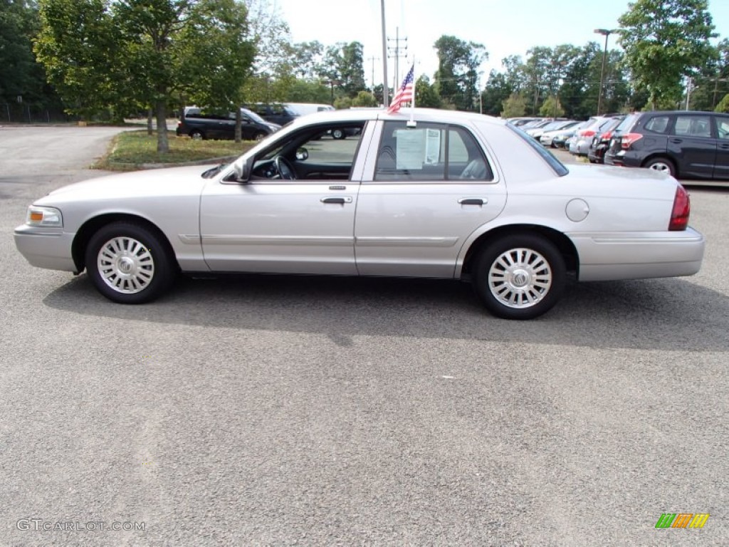 2006 Grand Marquis LS - Silver Birch Metallic / Charcoal Black photo #6
