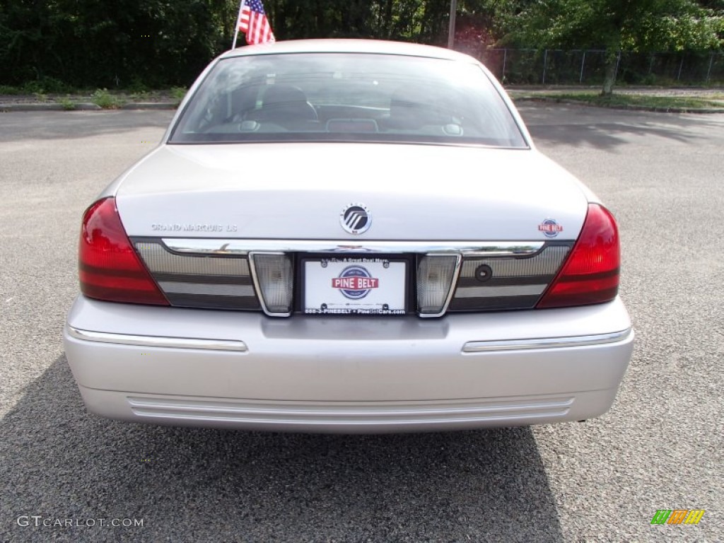 2006 Grand Marquis LS - Silver Birch Metallic / Charcoal Black photo #8