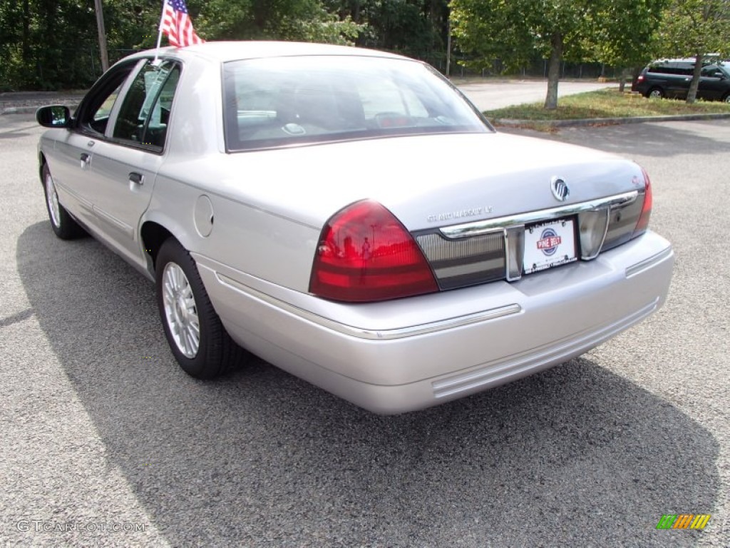 2006 Grand Marquis LS - Silver Birch Metallic / Charcoal Black photo #9