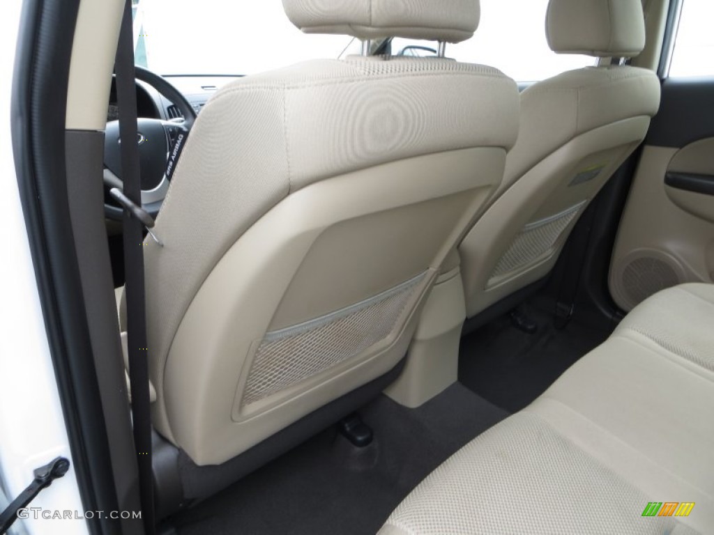 2012 Elantra GLS Touring - Polar White / Beige photo #29