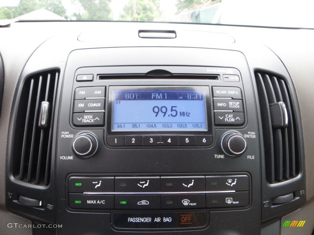 2012 Elantra GLS Touring - Polar White / Beige photo #37