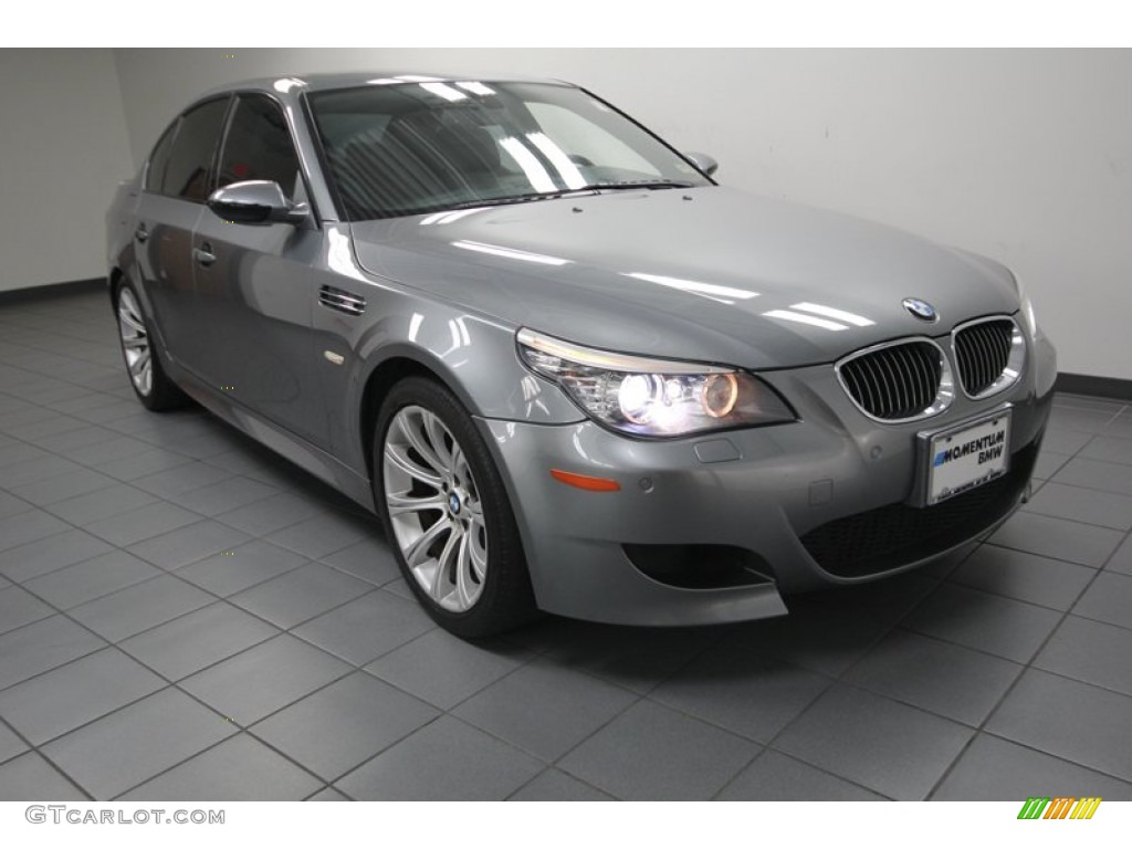 2008 M5 Sedan - Space Grey Metallic / Black photo #1