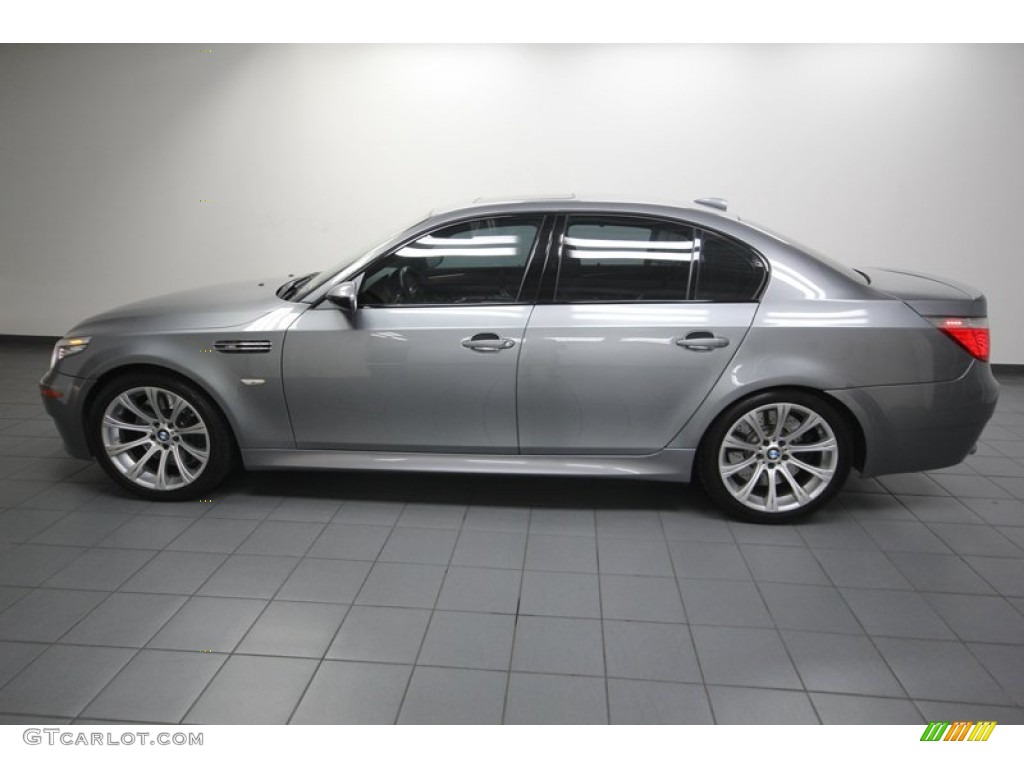 2008 M5 Sedan - Space Grey Metallic / Black photo #2