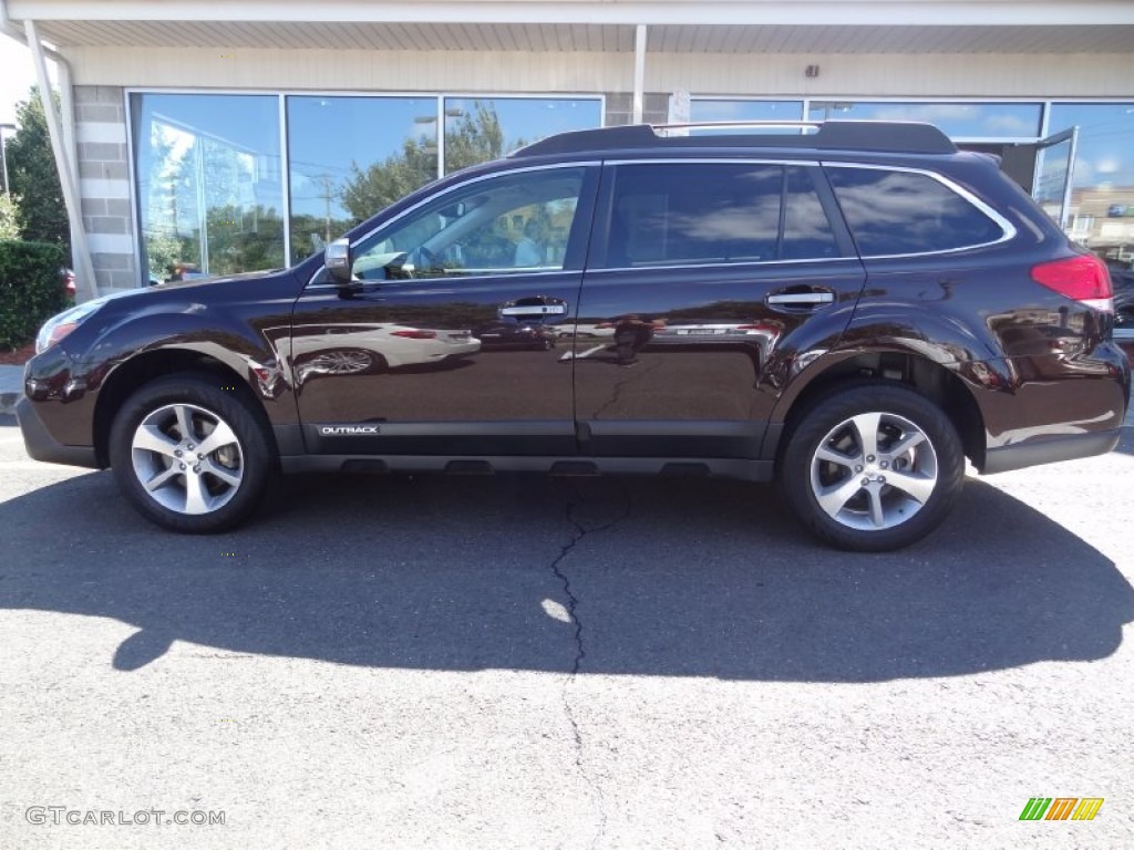 2013 Outback 3.6R Limited - Brilliant Brown Pearl / Saddle Brown photo #2