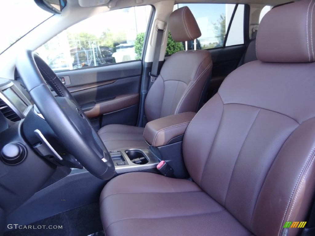 Saddle Brown Interior 2013 Subaru Outback 3.6R Limited Photo #84655334