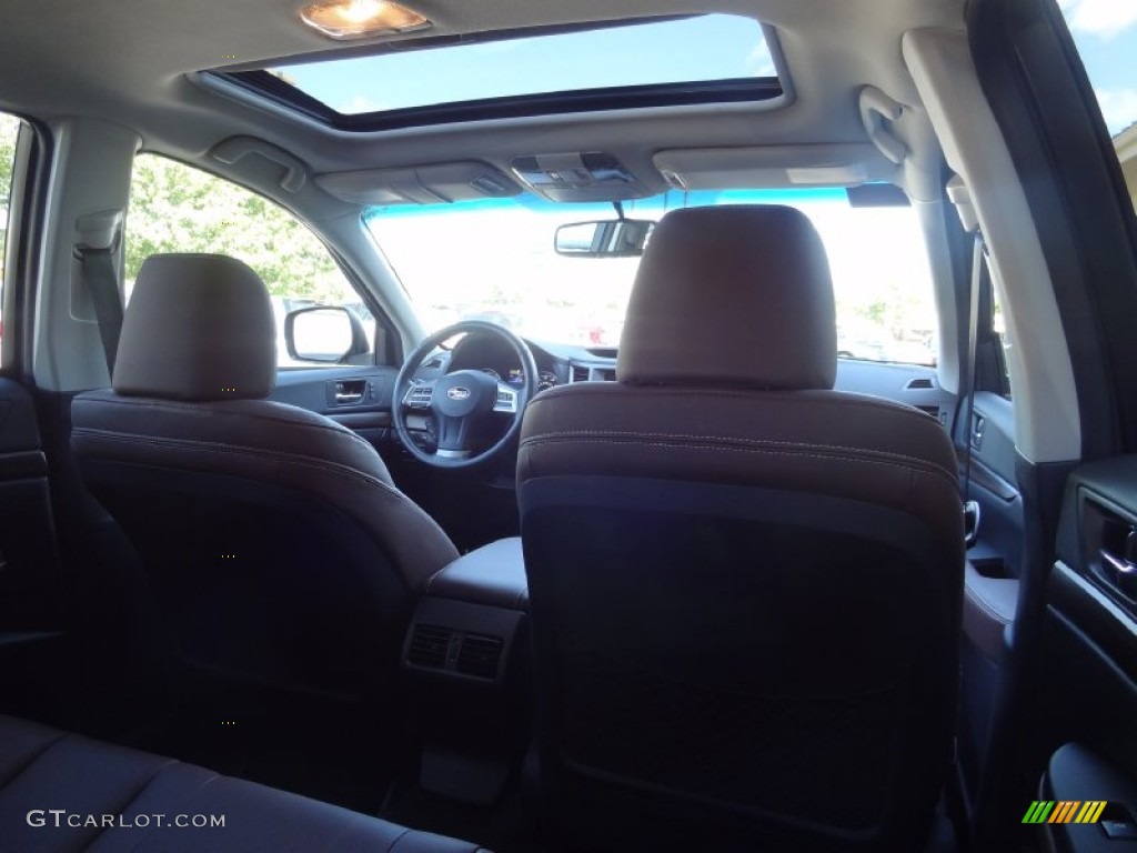 2013 Outback 3.6R Limited - Brilliant Brown Pearl / Saddle Brown photo #13
