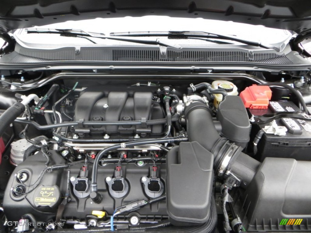 2014 Ford Taurus SEL 3.5 Liter DOHC 24-Valve Ti-VCT V6 Engine Photo #84655829