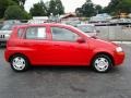 2004 Victory Red Chevrolet Aveo Special Value Hatchback  photo #4