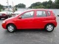 2004 Victory Red Chevrolet Aveo Special Value Hatchback  photo #8