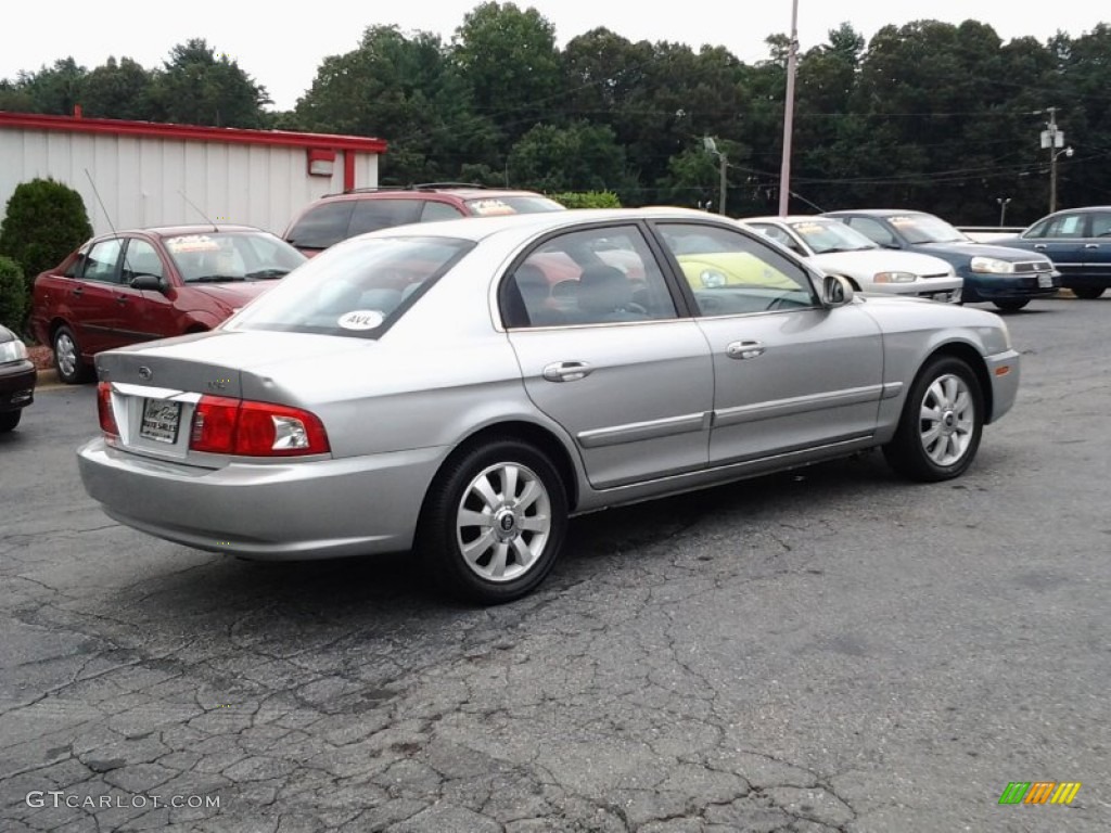 2004 Optima LX V6 - Diamond Silver / Gray photo #3