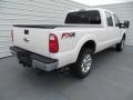 2014 White Platinum Tri-Coat Ford F250 Super Duty Lariat Crew Cab 4x4  photo #4