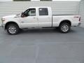 2014 White Platinum Tri-Coat Ford F250 Super Duty Lariat Crew Cab 4x4  photo #6