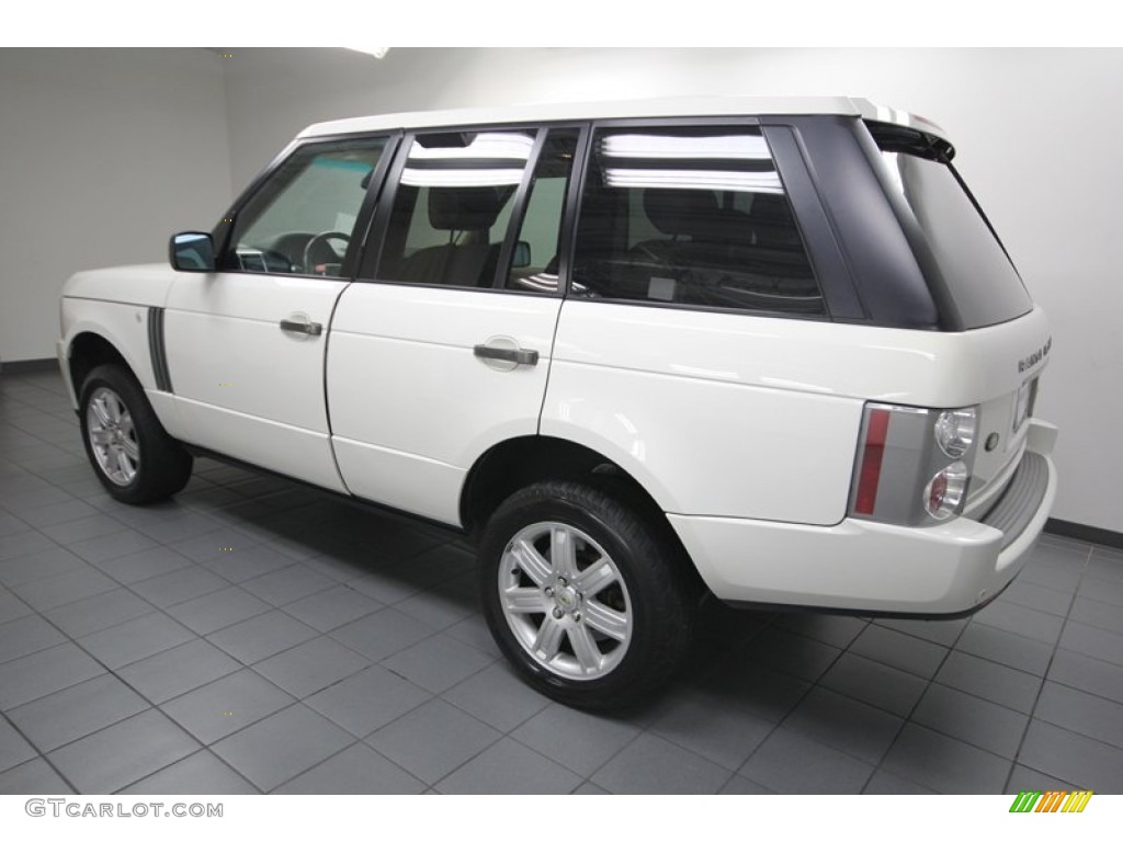 2007 Range Rover HSE - Chawton White / Sand/Jet photo #5