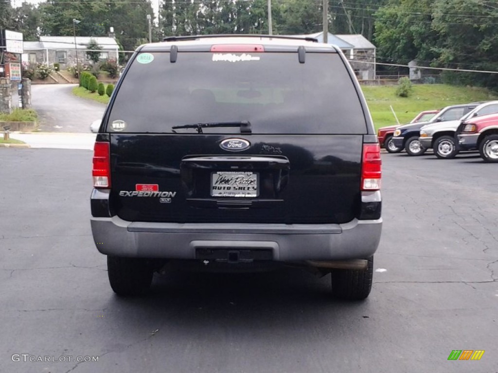 2003 Expedition XLT 4x4 - True Blue Metallic / Flint Grey photo #6