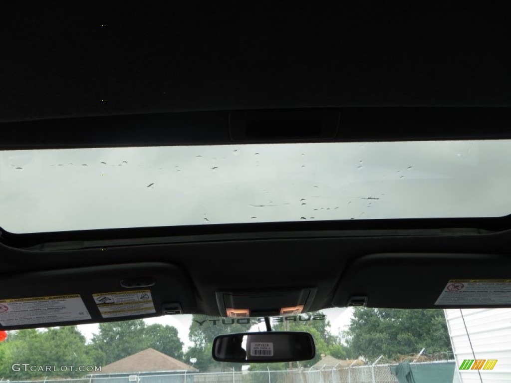 2014 F250 Super Duty Lariat Crew Cab 4x4 - White Platinum Tri-Coat / Black photo #27