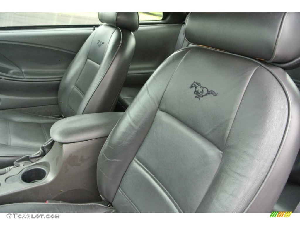 2003 Mustang V6 Coupe - Sonic Blue Metallic / Dark Charcoal photo #9