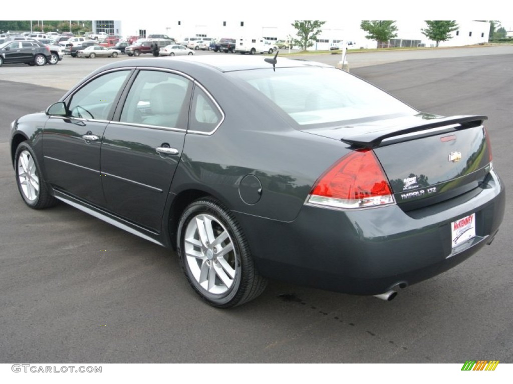 2012 Impala LTZ - Ashen Gray Metallic / Gray photo #4