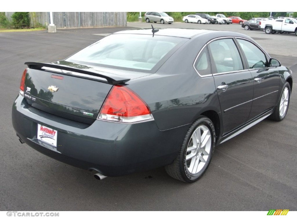 2012 Impala LTZ - Ashen Gray Metallic / Gray photo #5
