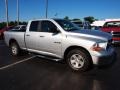 2010 Bright Silver Metallic Dodge Ram 1500 SLT Quad Cab 4x4  photo #2