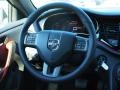 2013 Dodge Dart Black Interior Steering Wheel Photo