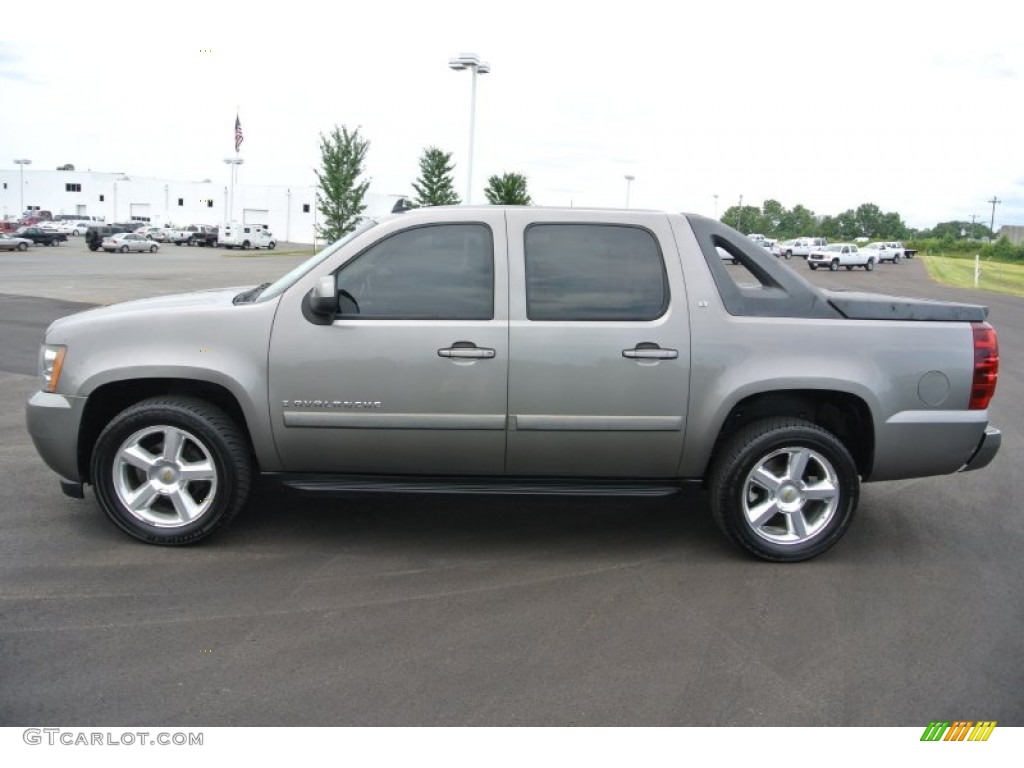 Graystone Metallic 2007 Chevrolet Avalanche LT Exterior Photo #84659625