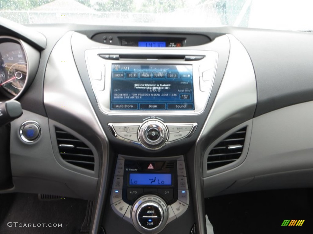 2013 Elantra Limited - Shimmering Air Silver / Gray photo #30