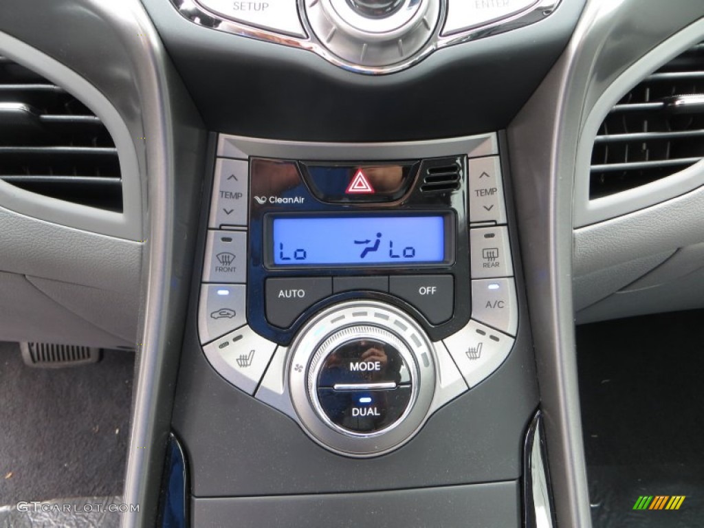 2013 Elantra Limited - Shimmering Air Silver / Gray photo #32