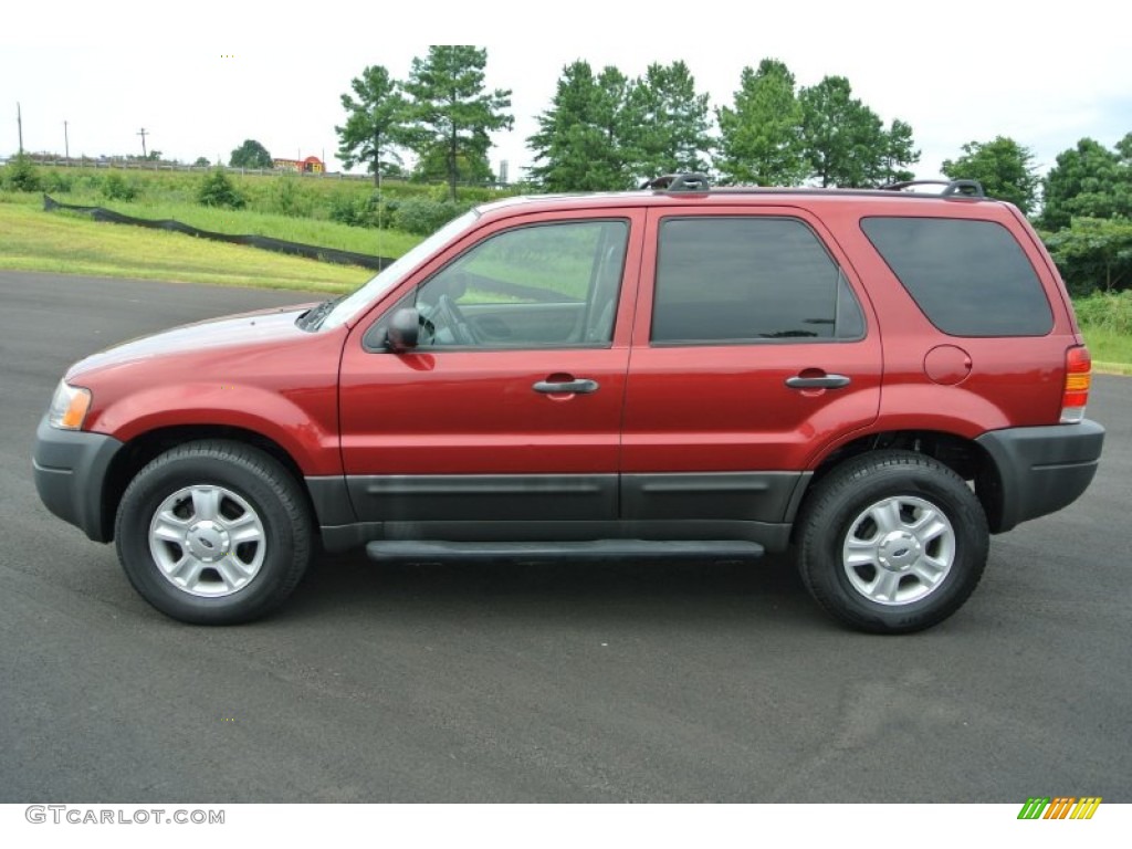 Redfire Metallic 2004 Ford Escape XLT V6 Exterior Photo #84661505