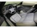 Medium Graphite 2000 Ford Mustang GT Convertible Interior Color