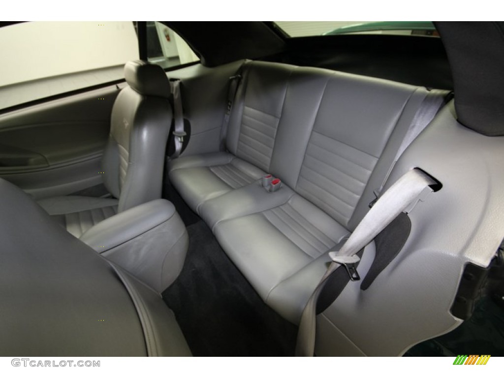 Medium Graphite Interior 2000 Ford Mustang GT Convertible Photo #84662366