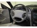 Medium Graphite 2000 Ford Mustang GT Convertible Steering Wheel