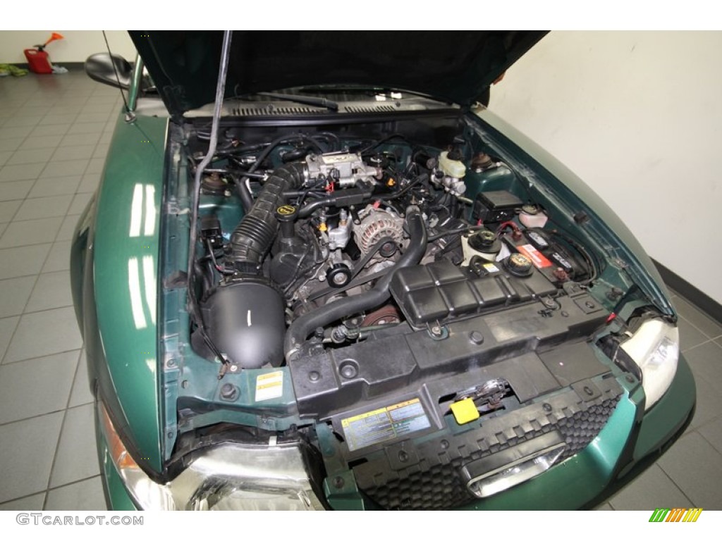 2000 Ford Mustang GT Convertible 4.6 Liter SOHC 16-Valve V8 Engine Photo #84662705