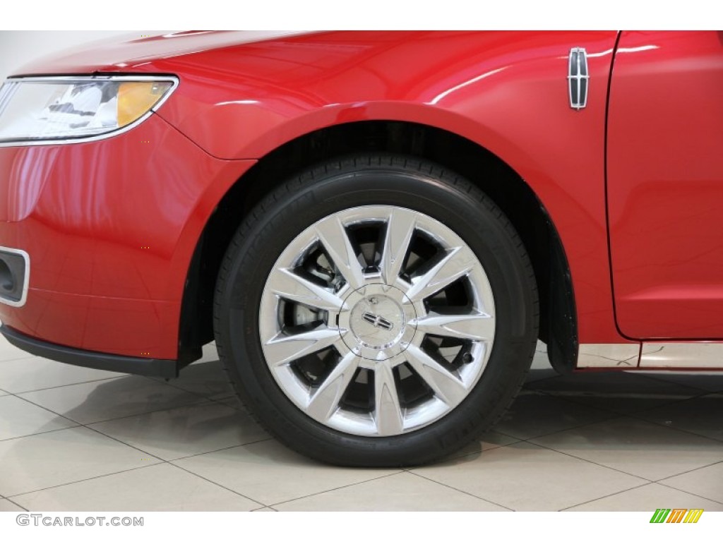 2010 MKZ FWD - Sangria Red Metallic / Dark Charcoal photo #28