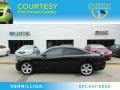 2011 Brilliant Black Crystal Pearl Dodge Charger R/T Plus  photo #1