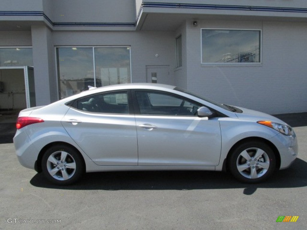2013 Elantra GLS - Silver / Gray photo #2