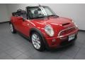 Chili Red 2006 Mini Cooper S Convertible