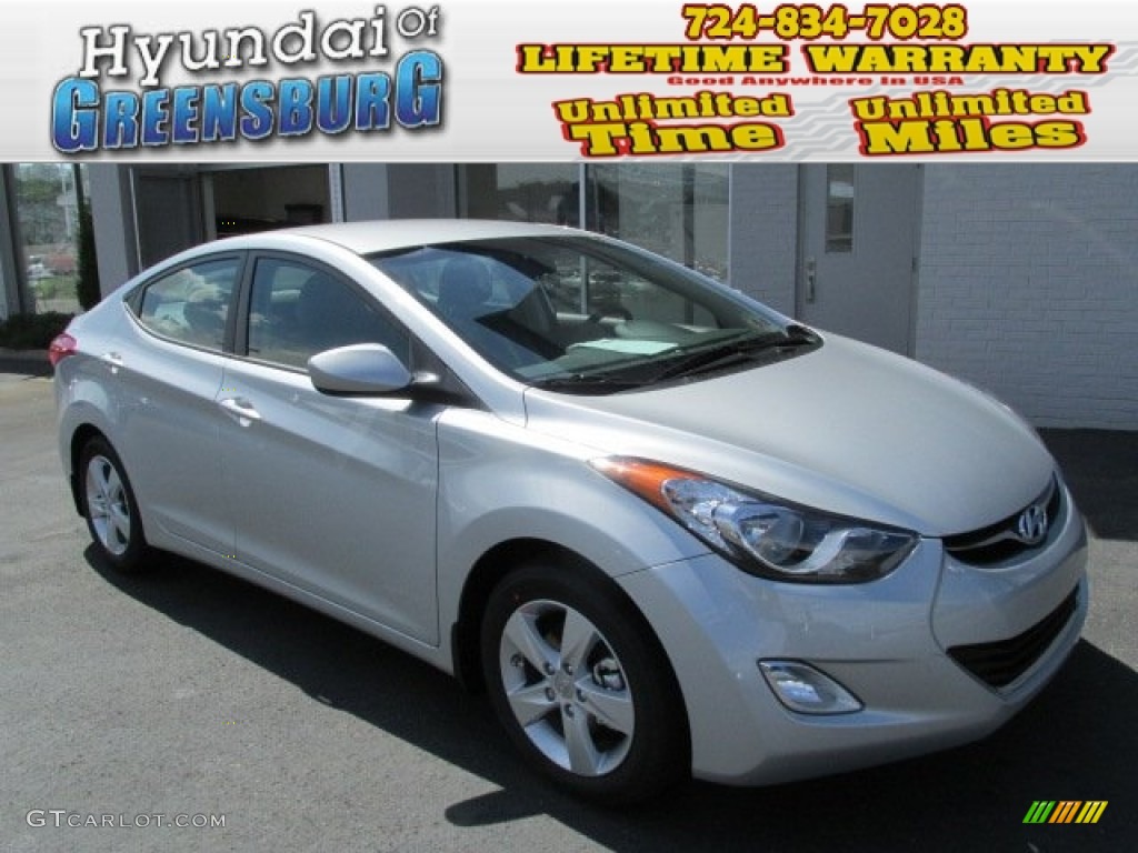 2013 Elantra GLS - Silver / Gray photo #1