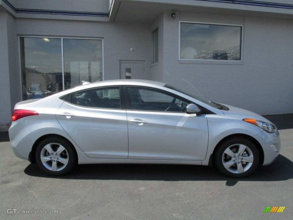 2013 Elantra GLS - Silver / Gray photo #2