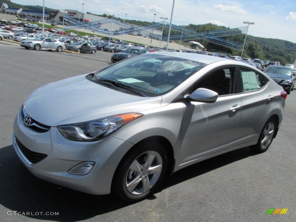 2013 Elantra GLS - Silver / Gray photo #3
