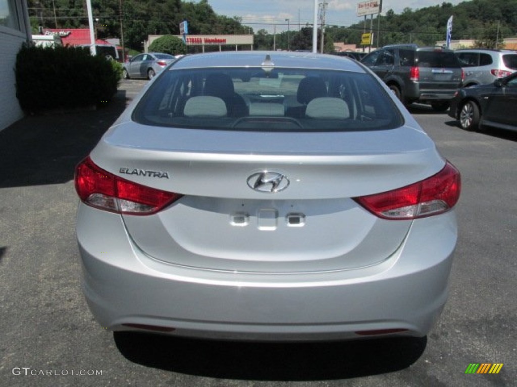 2013 Elantra GLS - Silver / Gray photo #5