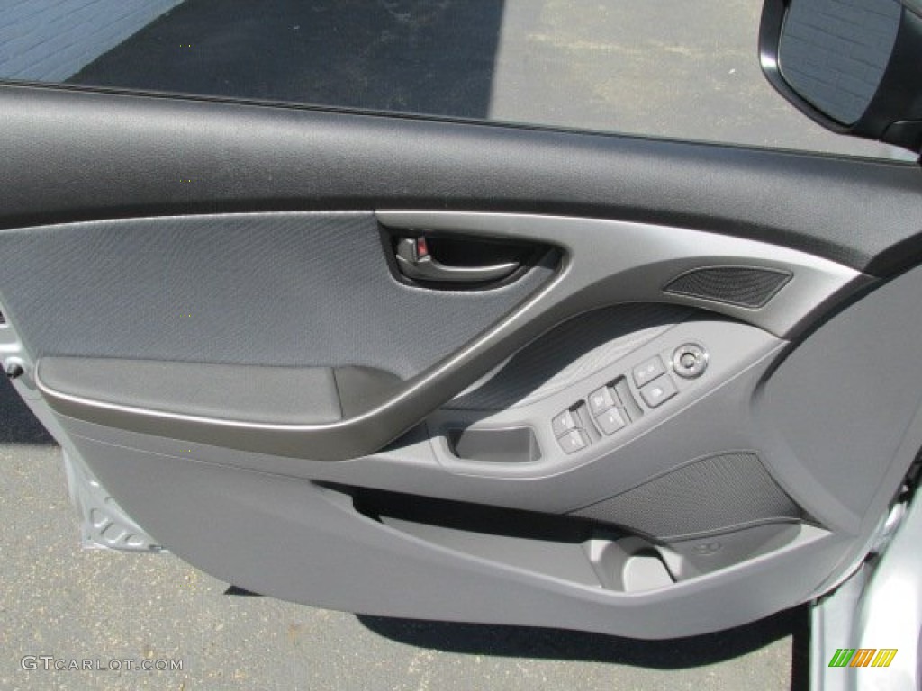 2013 Elantra GLS - Silver / Gray photo #7