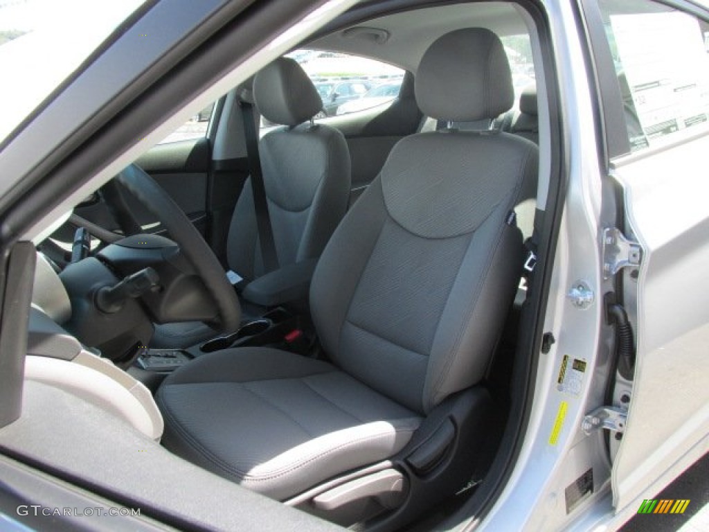 2013 Elantra GLS - Silver / Gray photo #8