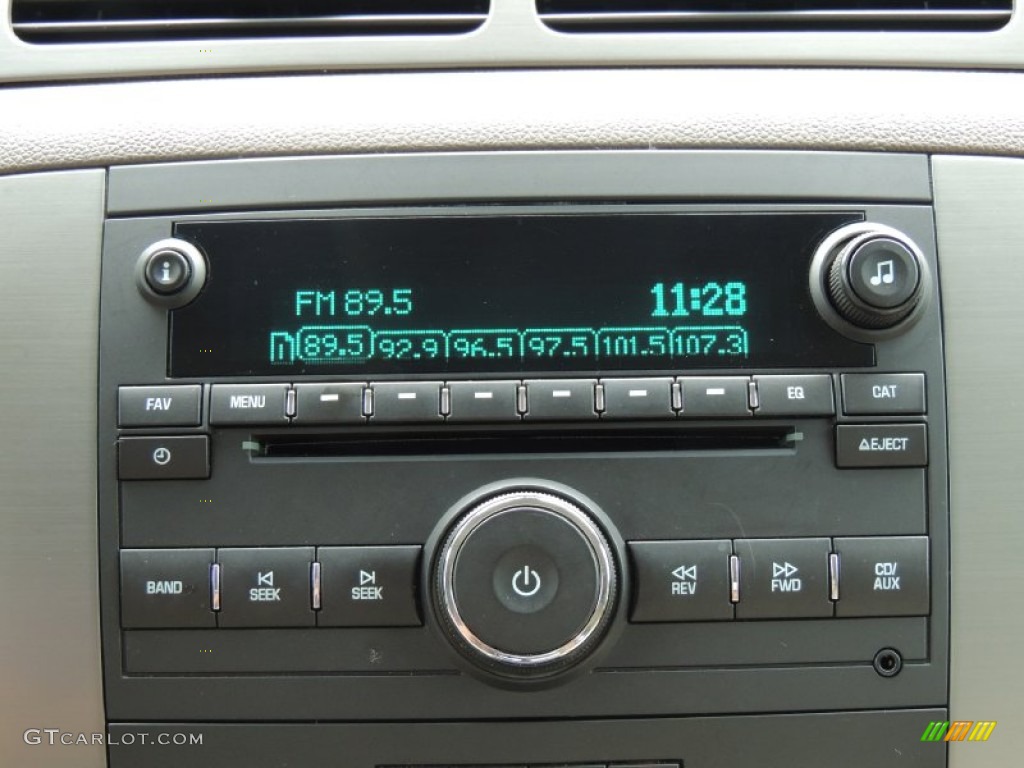 2009 GMC Sierra 1500 SLT Crew Cab Audio System Photo #84664943