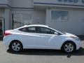 2013 Shimmering White Hyundai Elantra GLS  photo #2