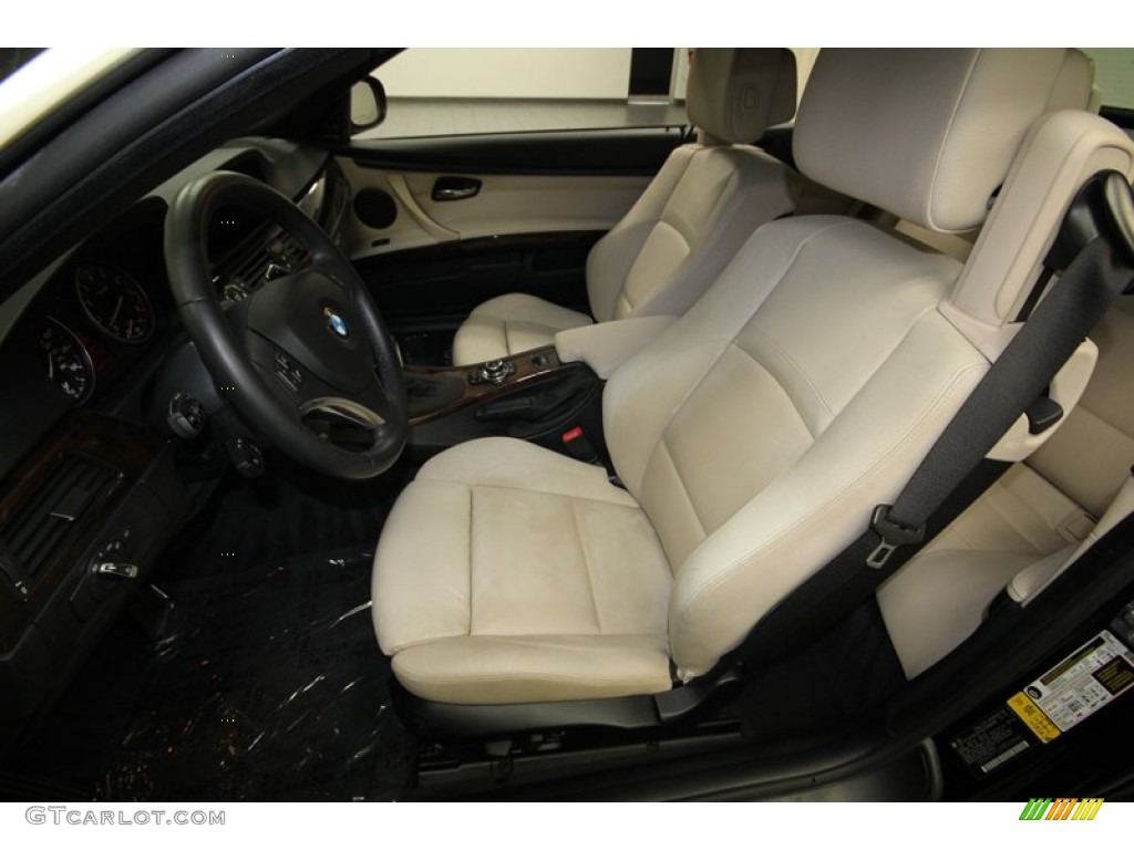 2011 3 Series 335i Convertible - Jet Black / Cream Beige photo #13