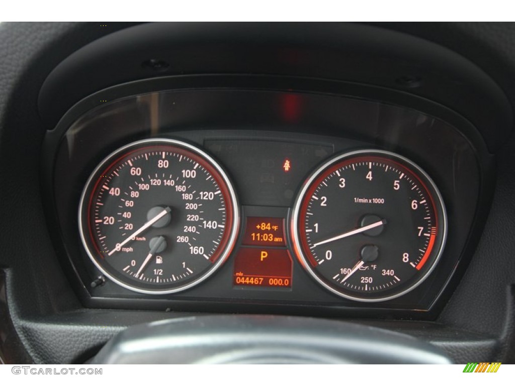 2011 3 Series 335i Convertible - Jet Black / Cream Beige photo #43