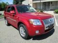 Vivid Red Metallic 2009 Mercury Mariner V6 Premier 4WD Exterior